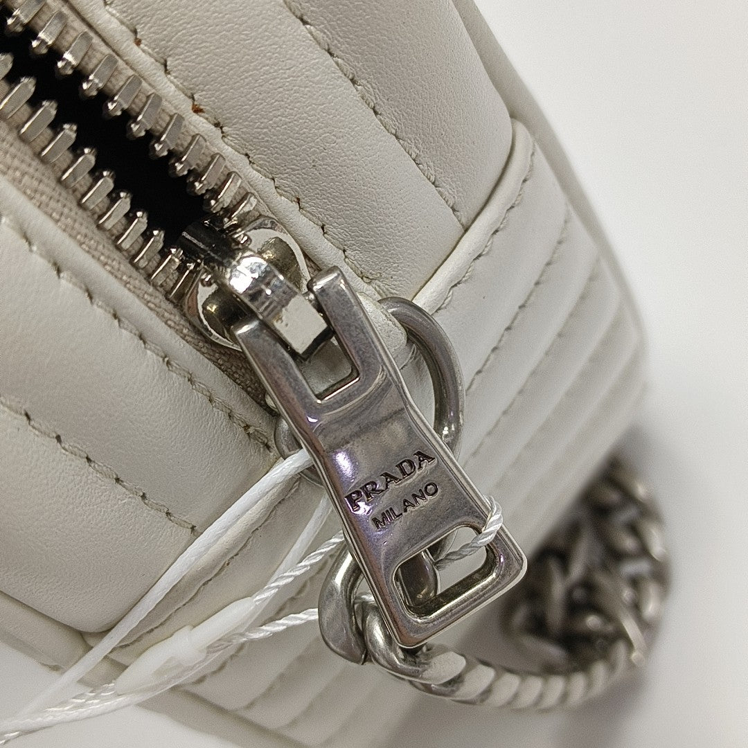 Diagramme Quilted Calfskin White