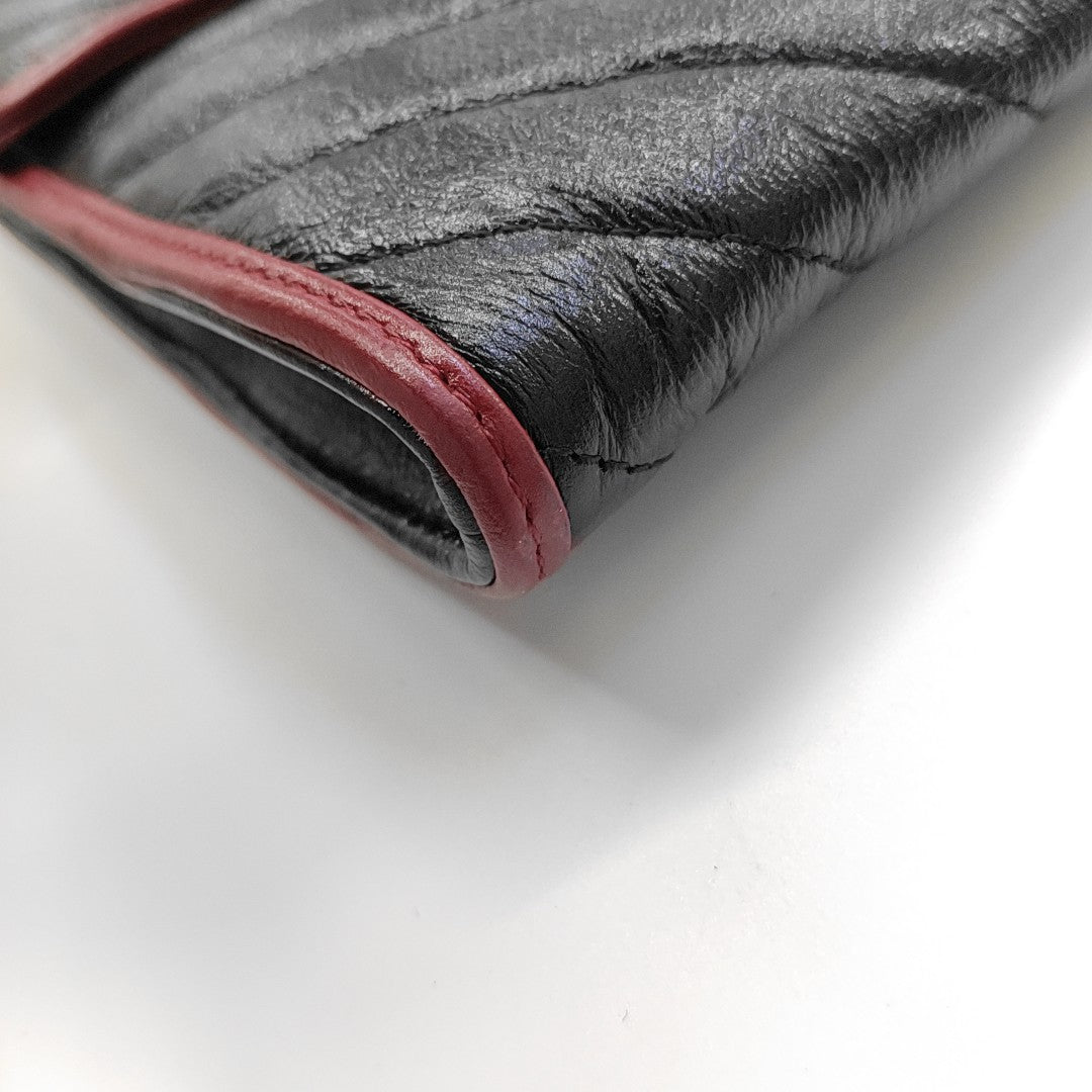 GG Marmont Large Quilted Calfskin Black
