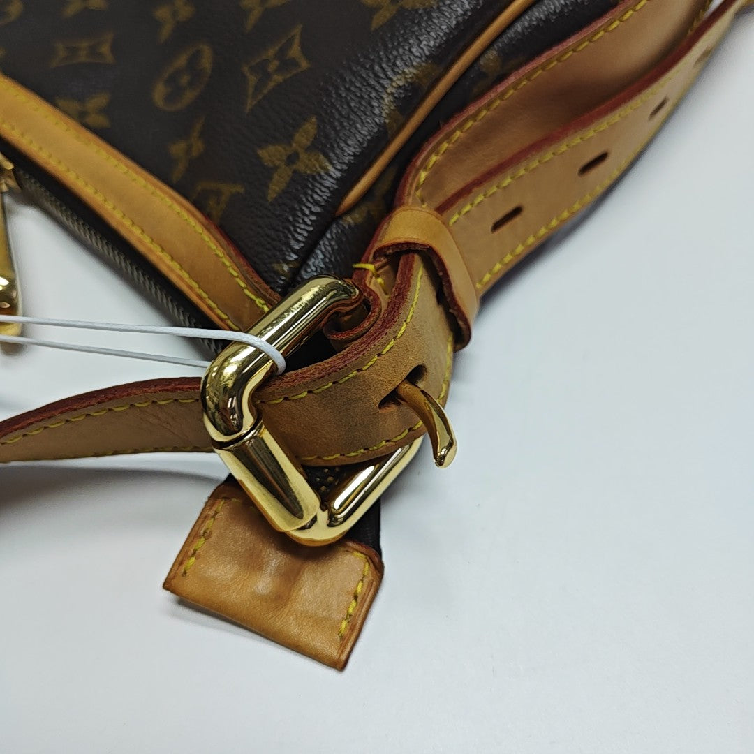 TULUM GM Monogram Coated Canvas Brown