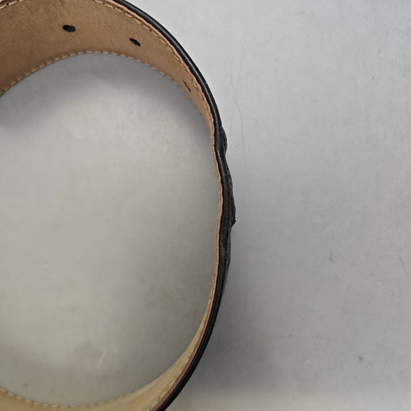 Leather Belt Black