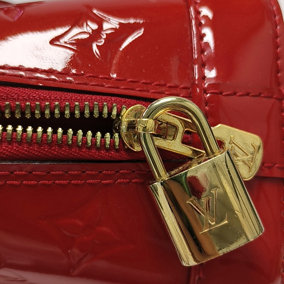 ALMA BB Monogram Charol Rojo