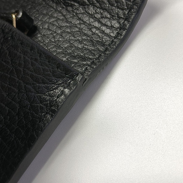 Interlocking G Small Calfskin Black