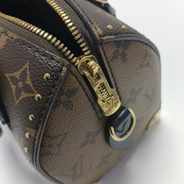 SPEEDY TRUNK 20 Monogram Coated Canvas Brown