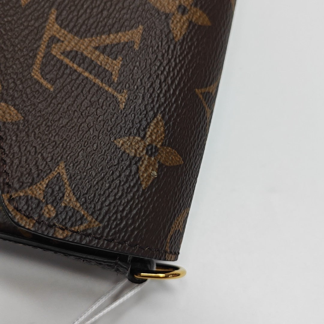 FÉLICIE Monogram Coated Canvas Brown