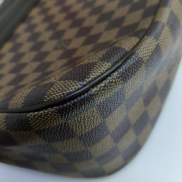 PARIOLI PM Damier Ebene Coated Canvas Brown