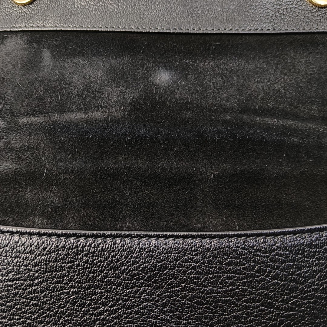 Miu Lady Calfskin Black