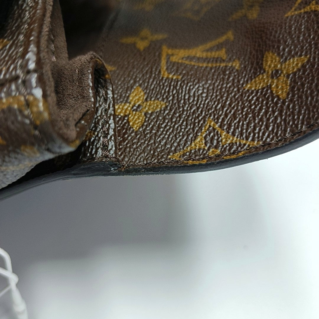 MÉTIS MM Monogram Coated Canvas Brown
