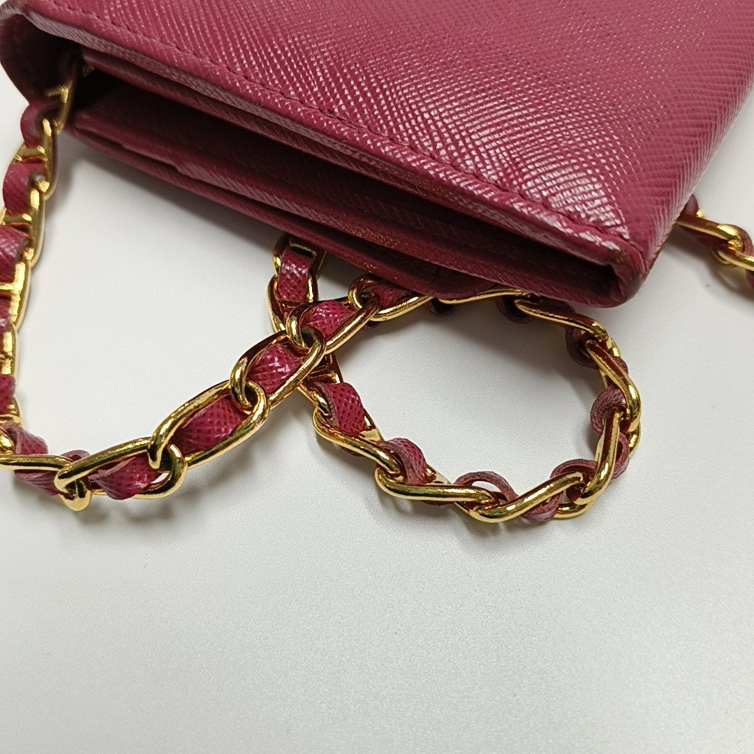 Mini Bag Calfskin Red