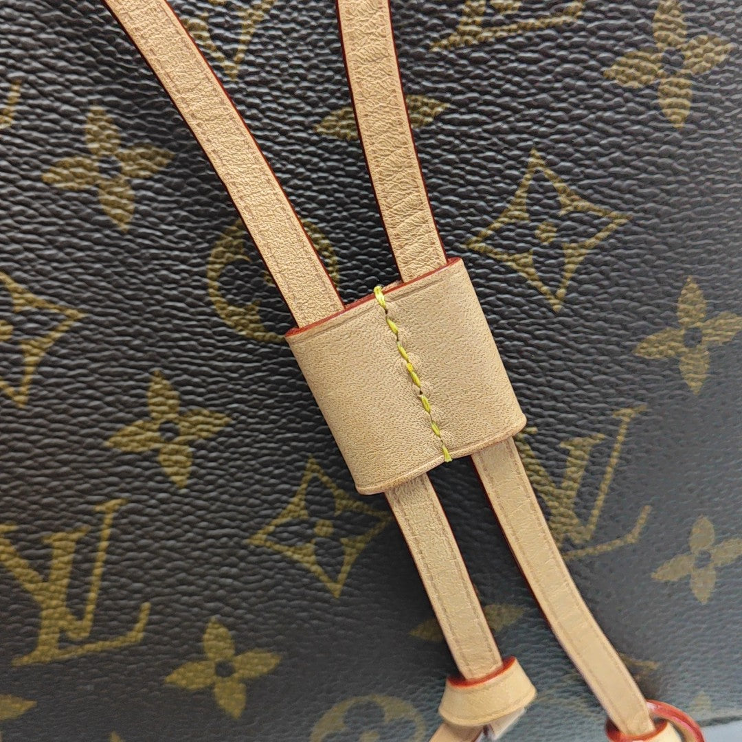 NÉONOÉ BB Monogram Coated Canvas Brown