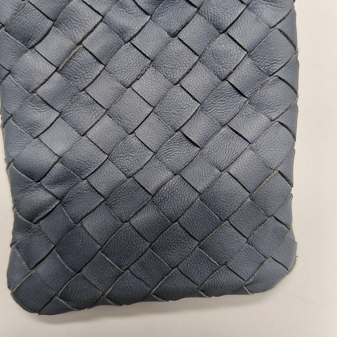 Calfskin Key Pouch Blue