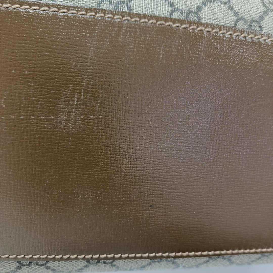 Retro Small Monogram Coated Canvas Brown