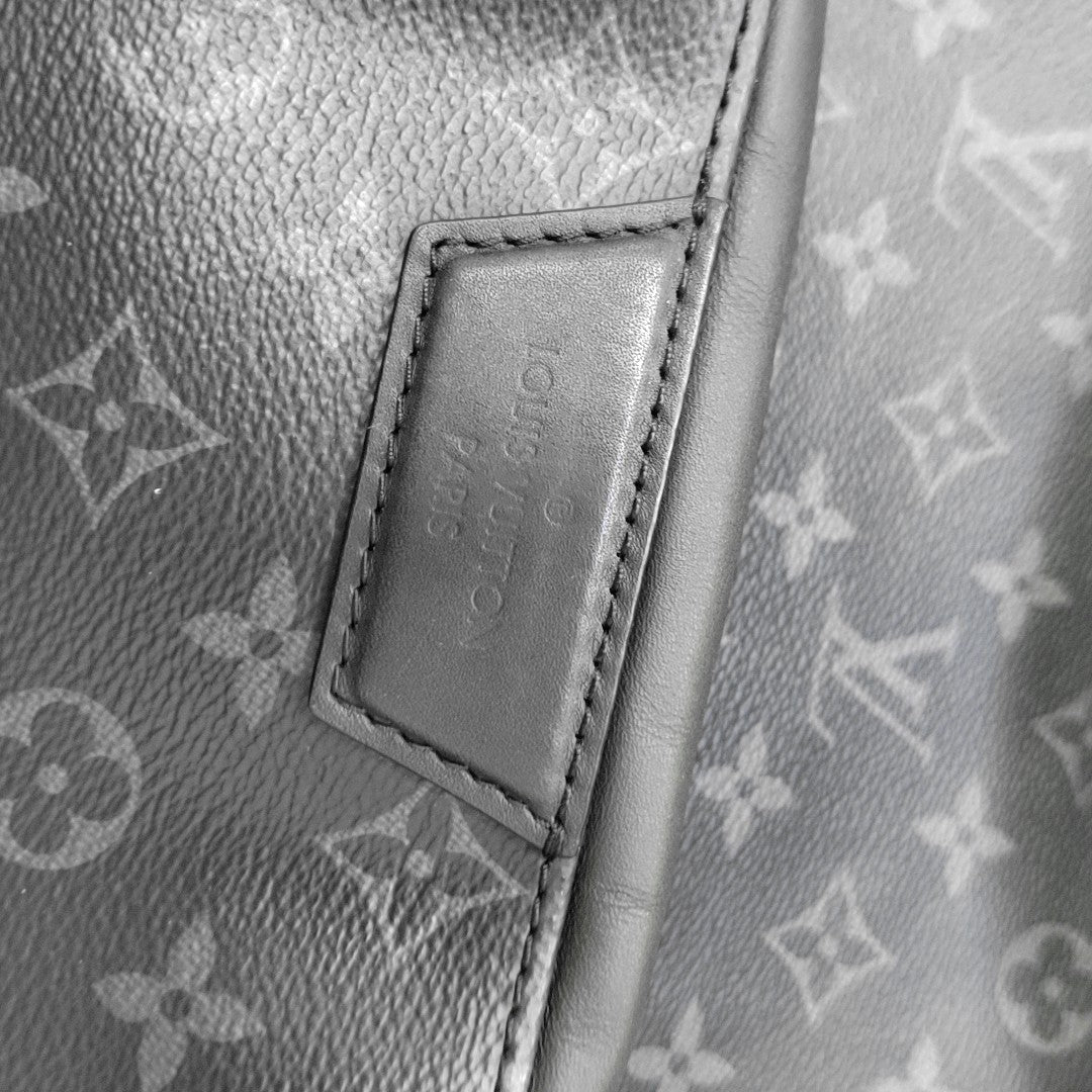 DISCOVERY Monogram Coated Canvas Gray