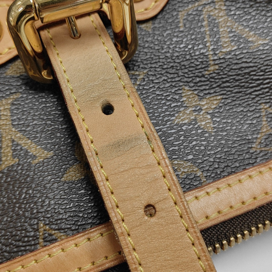 PALERMO GM Monogram Coated Canvas Brown