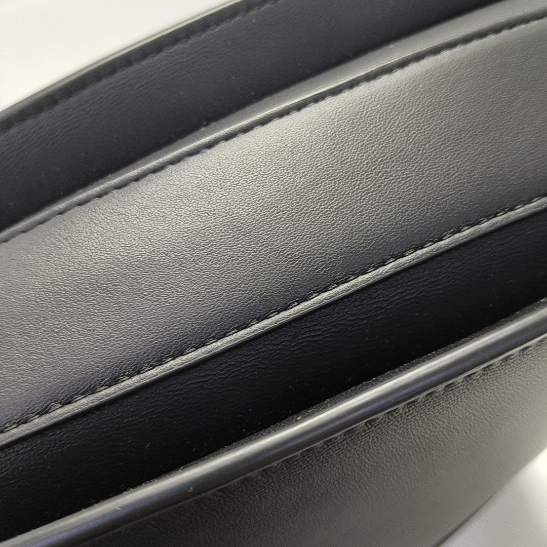 Marie Lambskin Black