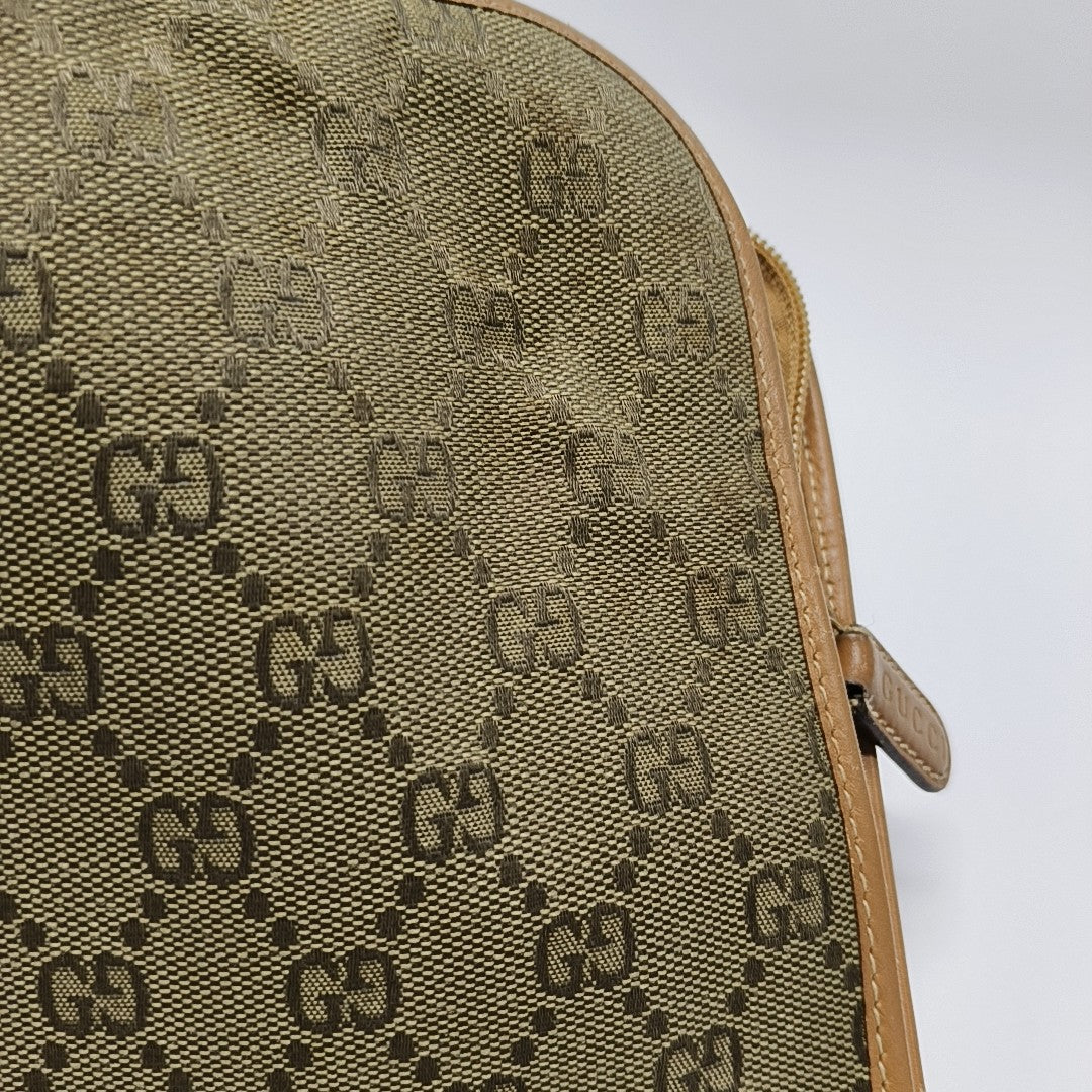 Canvas Clutch Green
