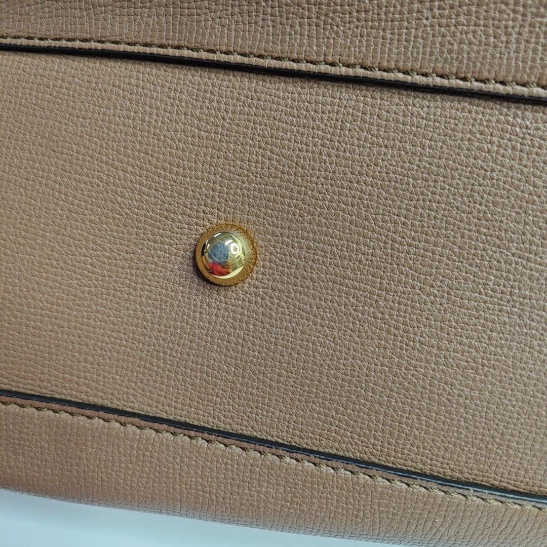 Camberley Derby Large Calfskin Brown