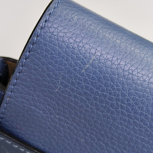 Gate Mini Calfskin Blue