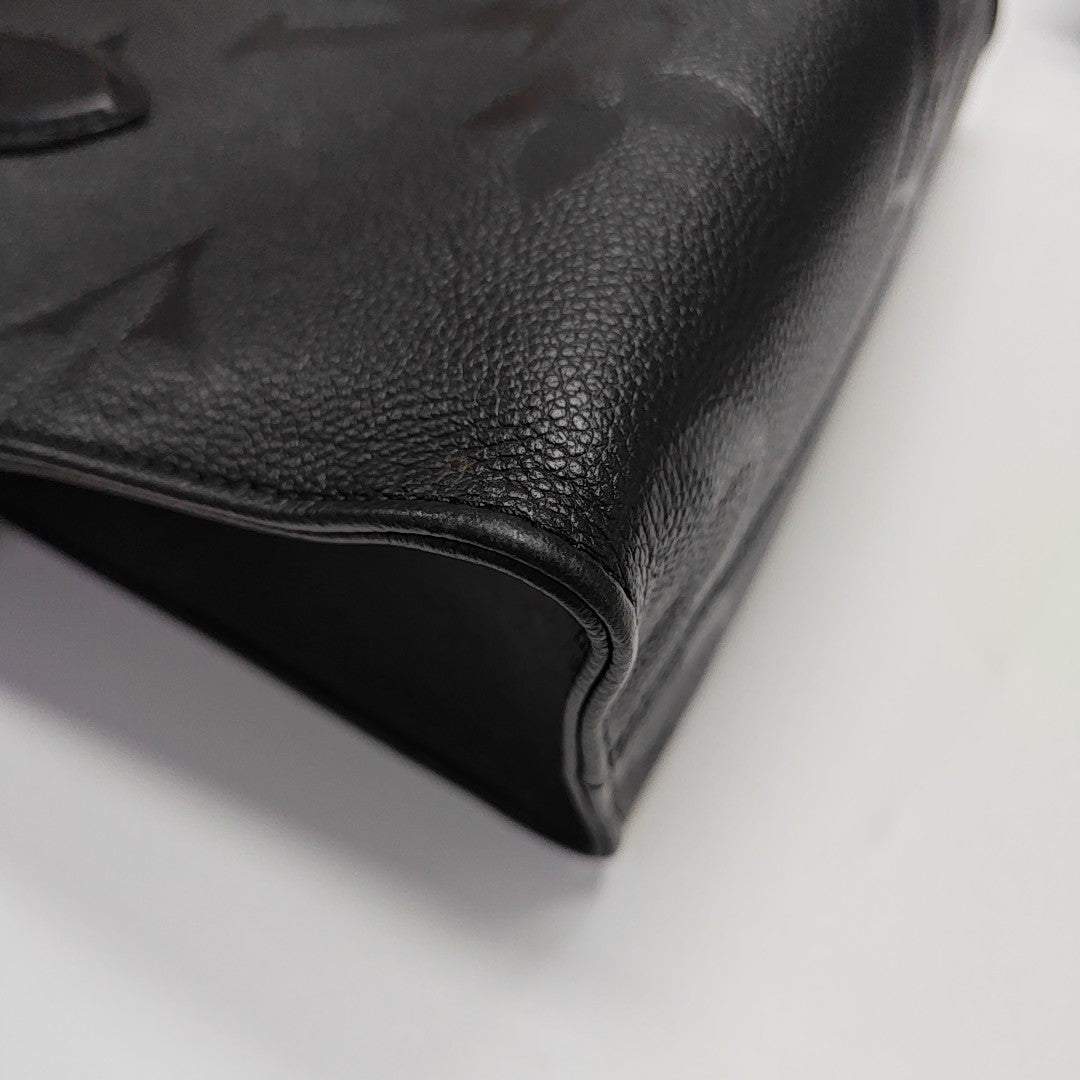 ONTHEGO PM Monogram Calfskin Black