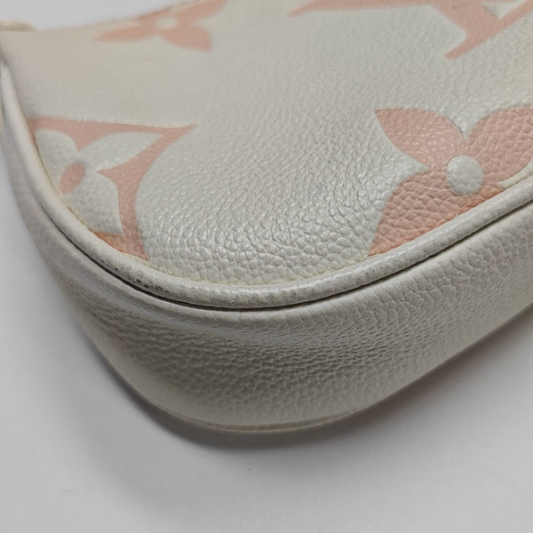 MOON Mini Monogram Calfskin White