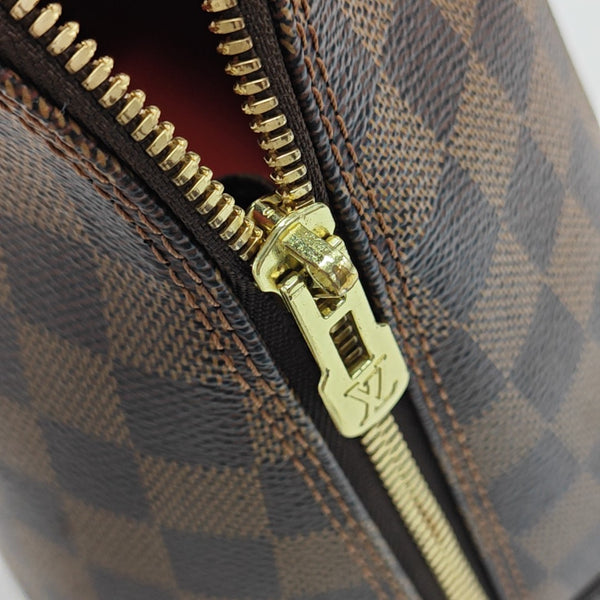 ALMA PM Damier Ebene Coated Canvas Brown