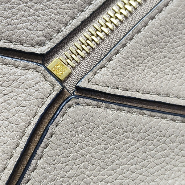 Puzzle Small Calfskin Beige