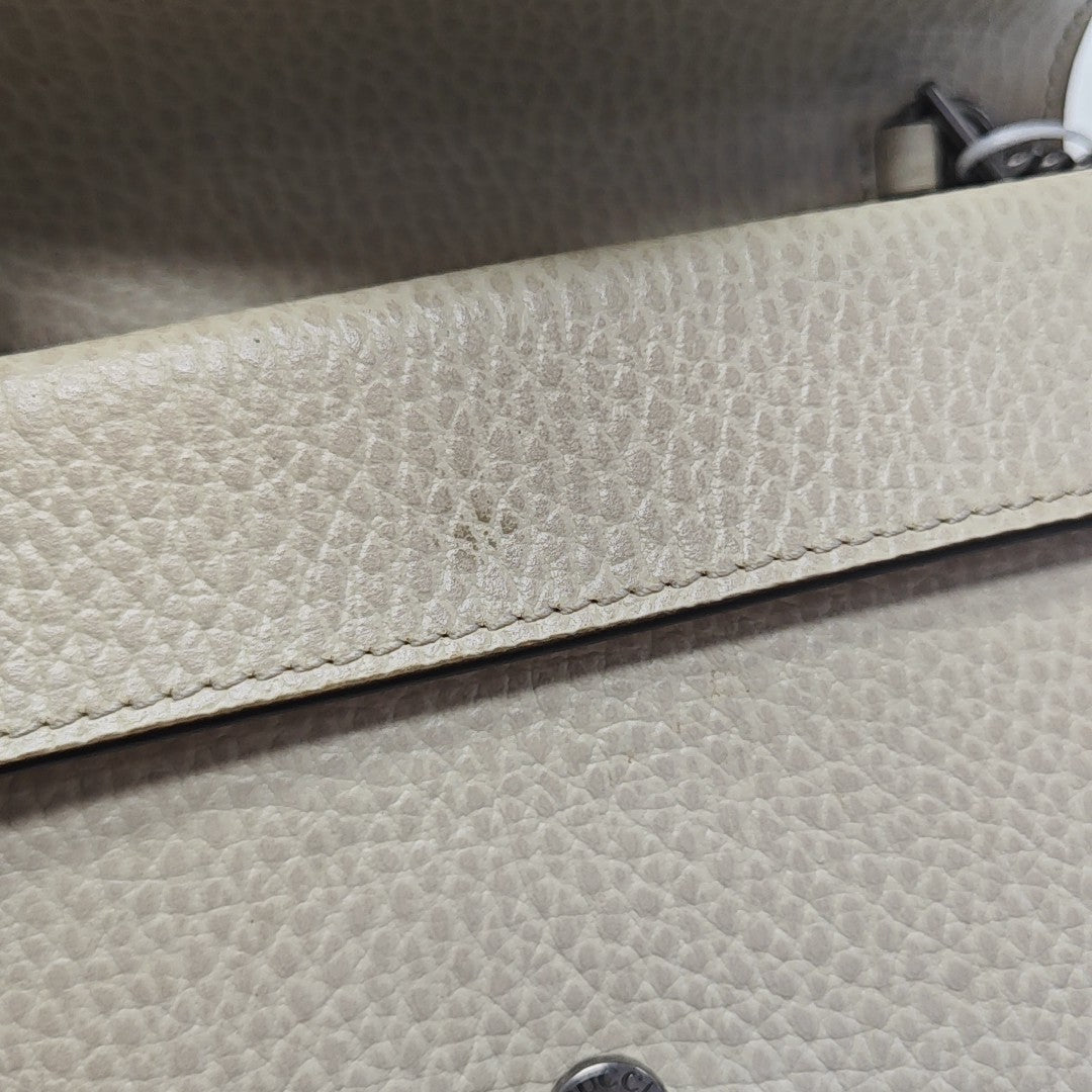 Dionysus Super Mini Calfskin Beige