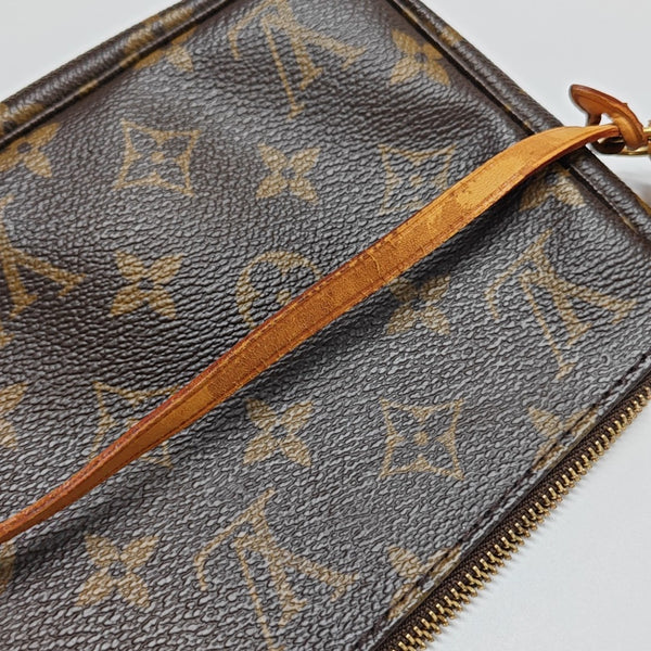 ACCESSOIRES Monogram Coated Canvas Brown