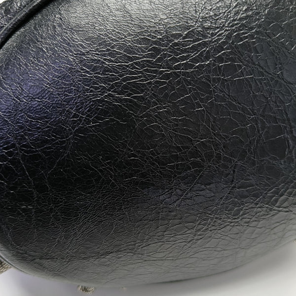 Le Cagole S Lambskin Black