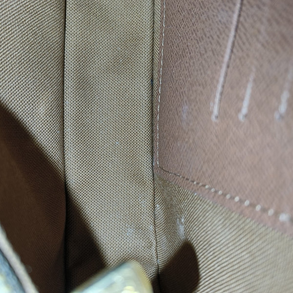 IVY Monogram Coated Canvas Brown