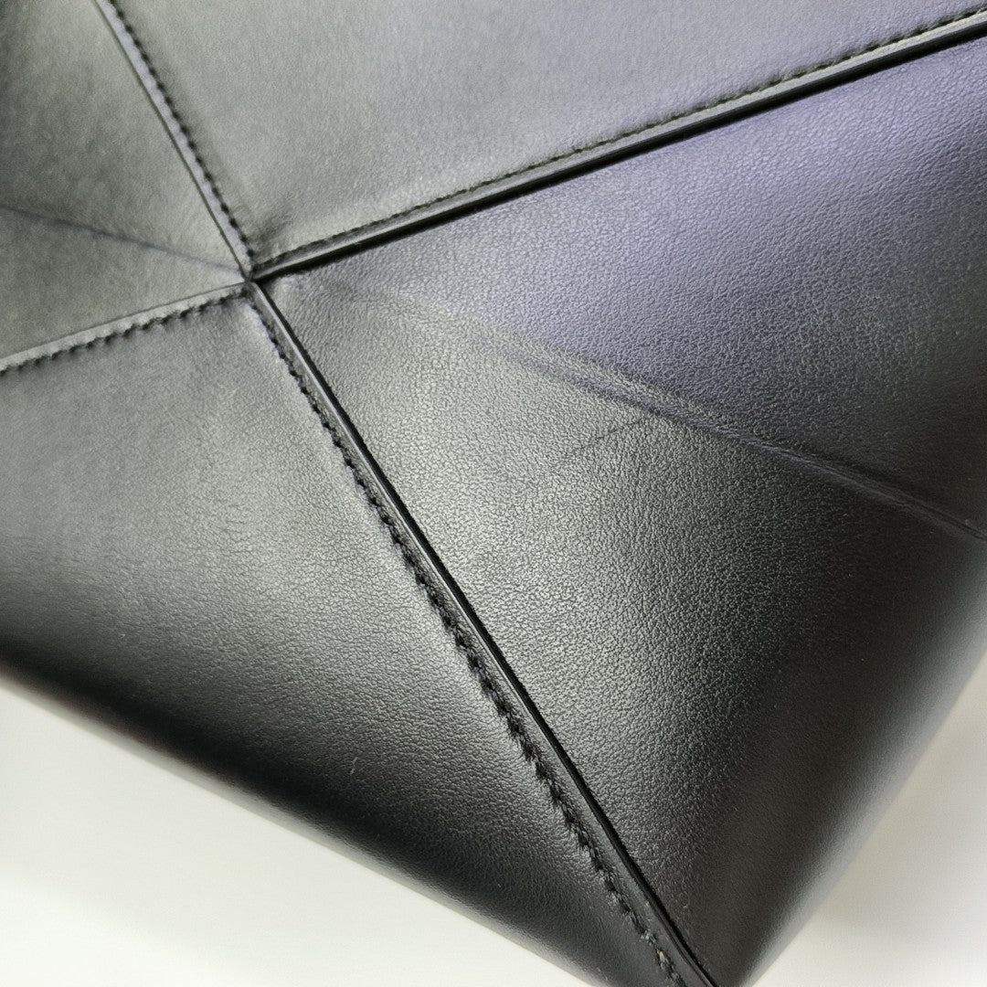 Origami Ala Quilted Calfskin Black