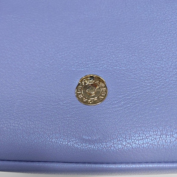 SERPENTI CABOCHON Small Quilted Lambskin Blue