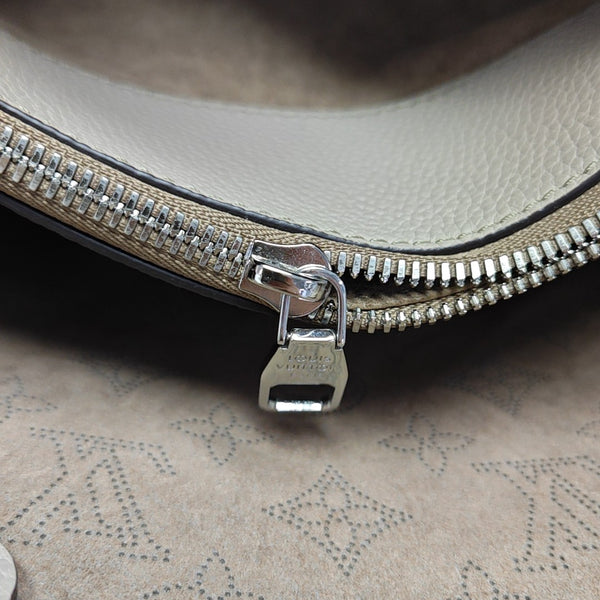 BELLA Monogram Calfskin Gray