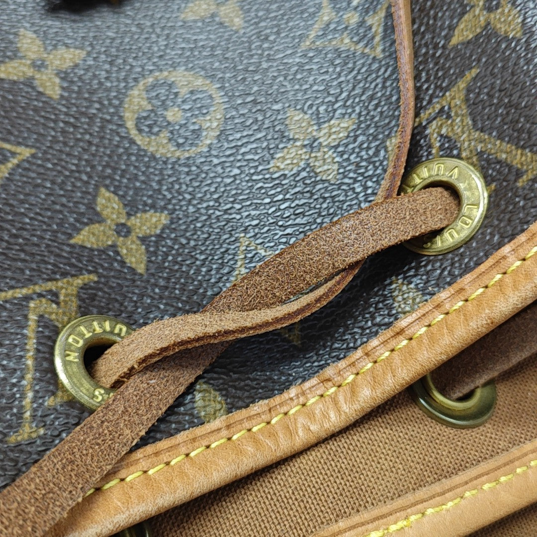 MONTSOURIS MM Monogram Coated Canvas Brown