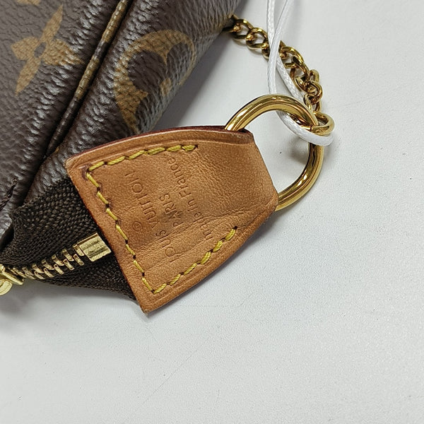 ACCESSOIRES Mini Monogram Coated Canvas Brown