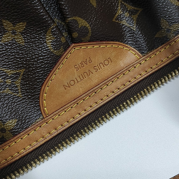 PALERMO PM Monogram Coated Canvas Brown
