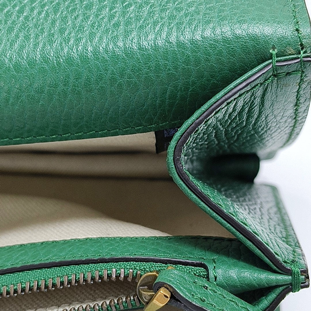 Dionysus Small Calfskin Green