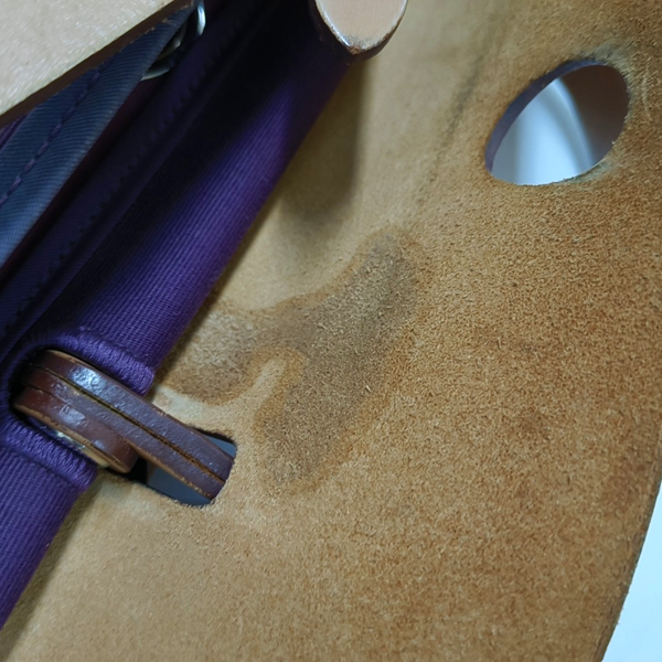 Authenticated pre-owned  Herbag 31 Canvas Purple - Shoulder Bag at Looply