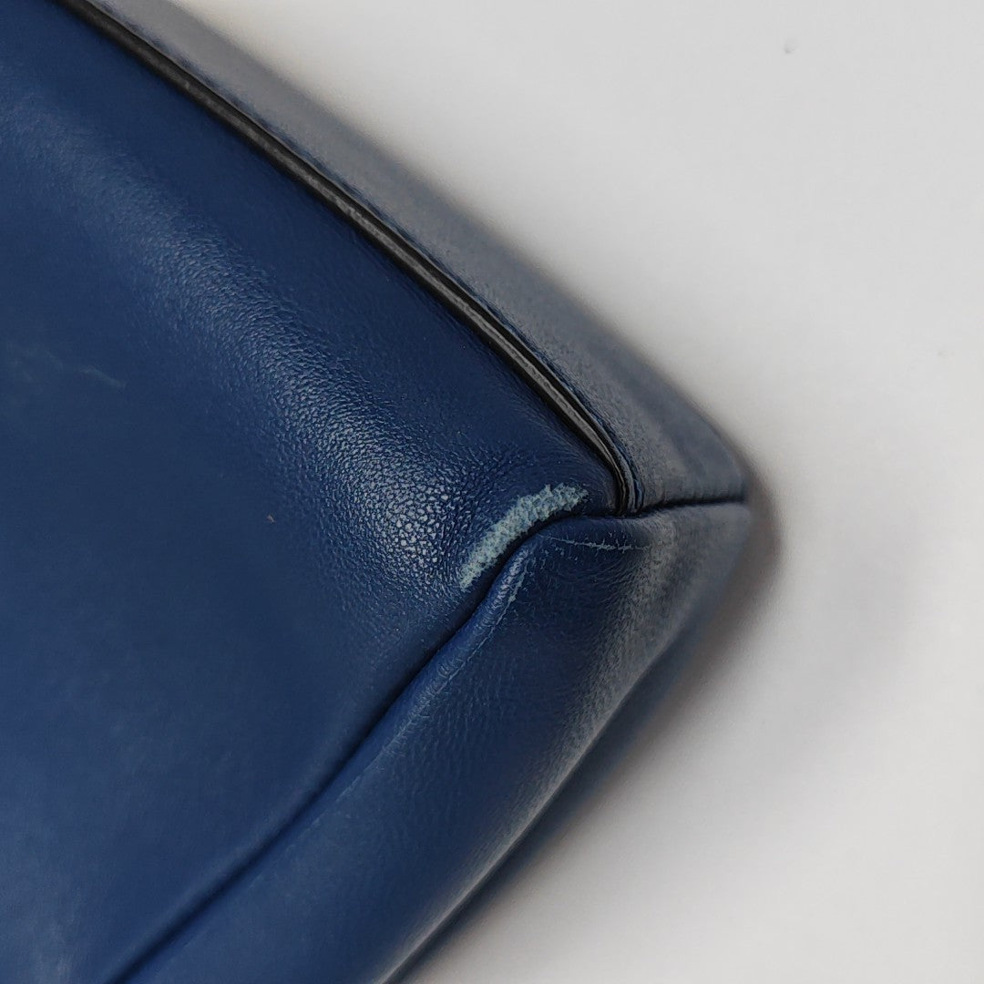 Peekaboo Mini Lambskin Blue