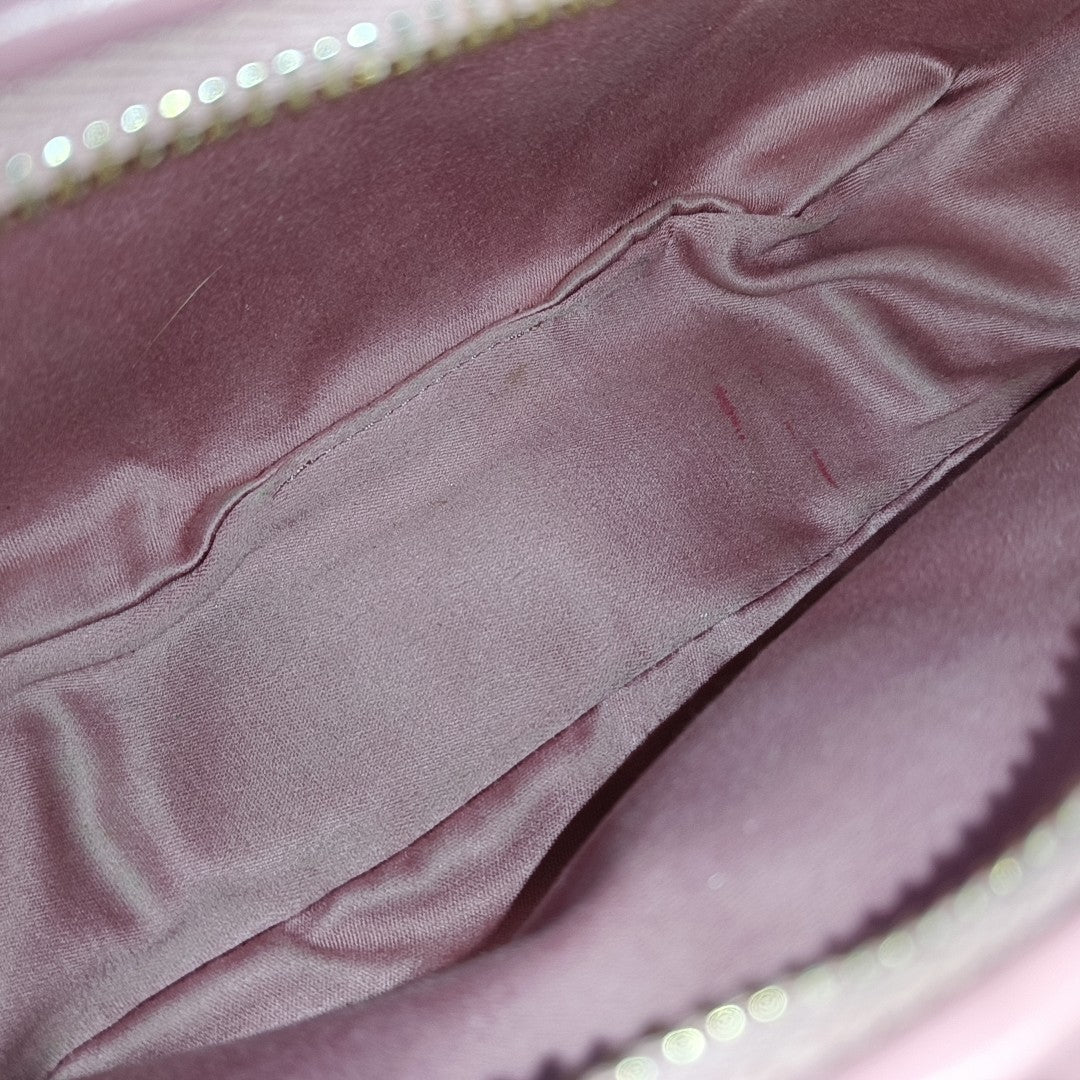 Wander Matelassé Small Quilted Lambskin Pink