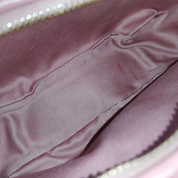 Wander Matelassé Small Quilted Lambskin Pink