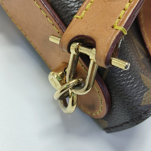 DUFFLE Monogram Coated Canvas Brown