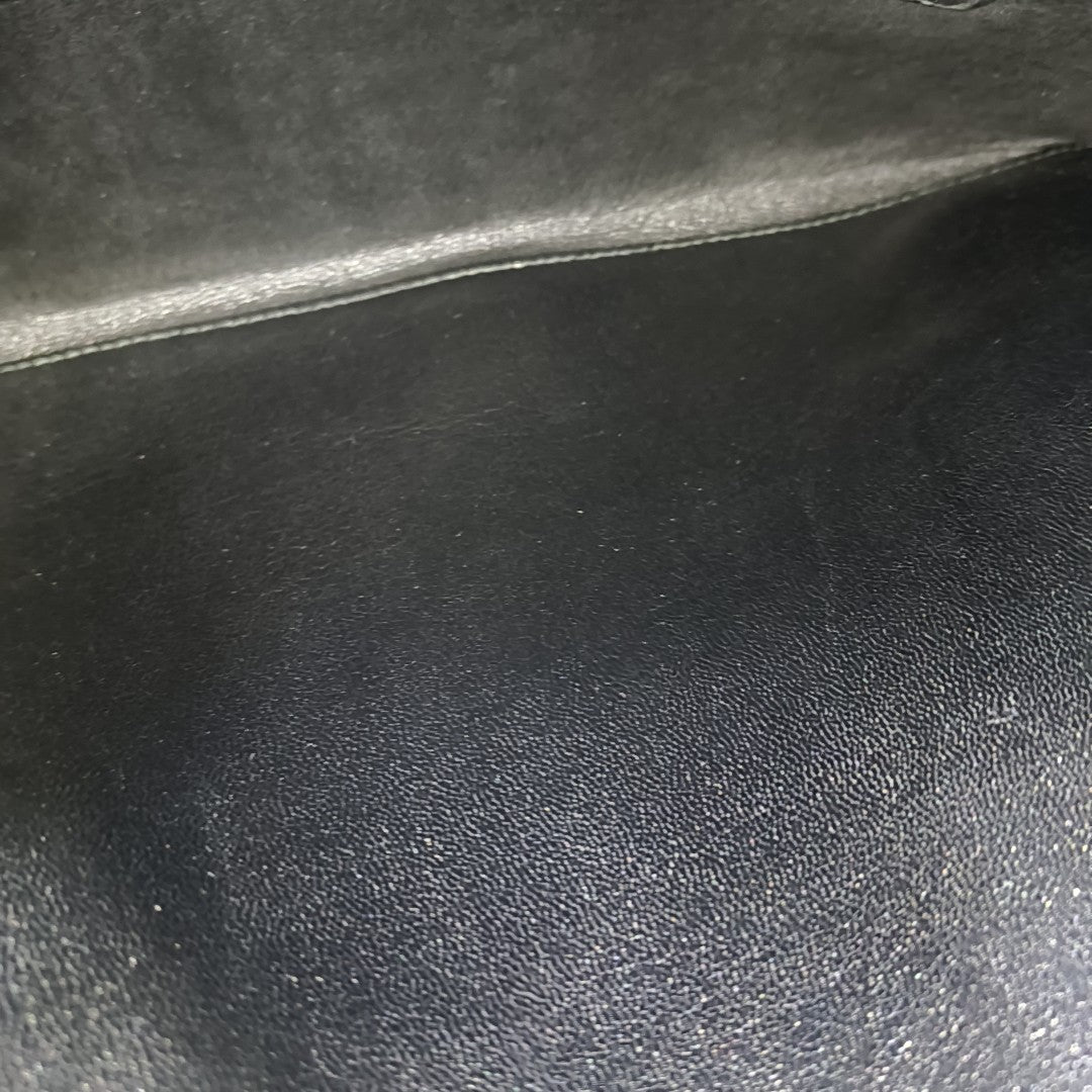 Calfskin Clutch Black
