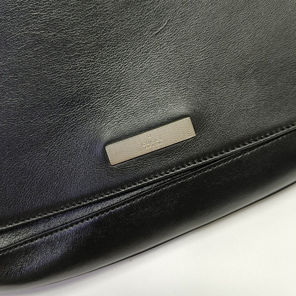 Calfskin Shoulder Bag Black