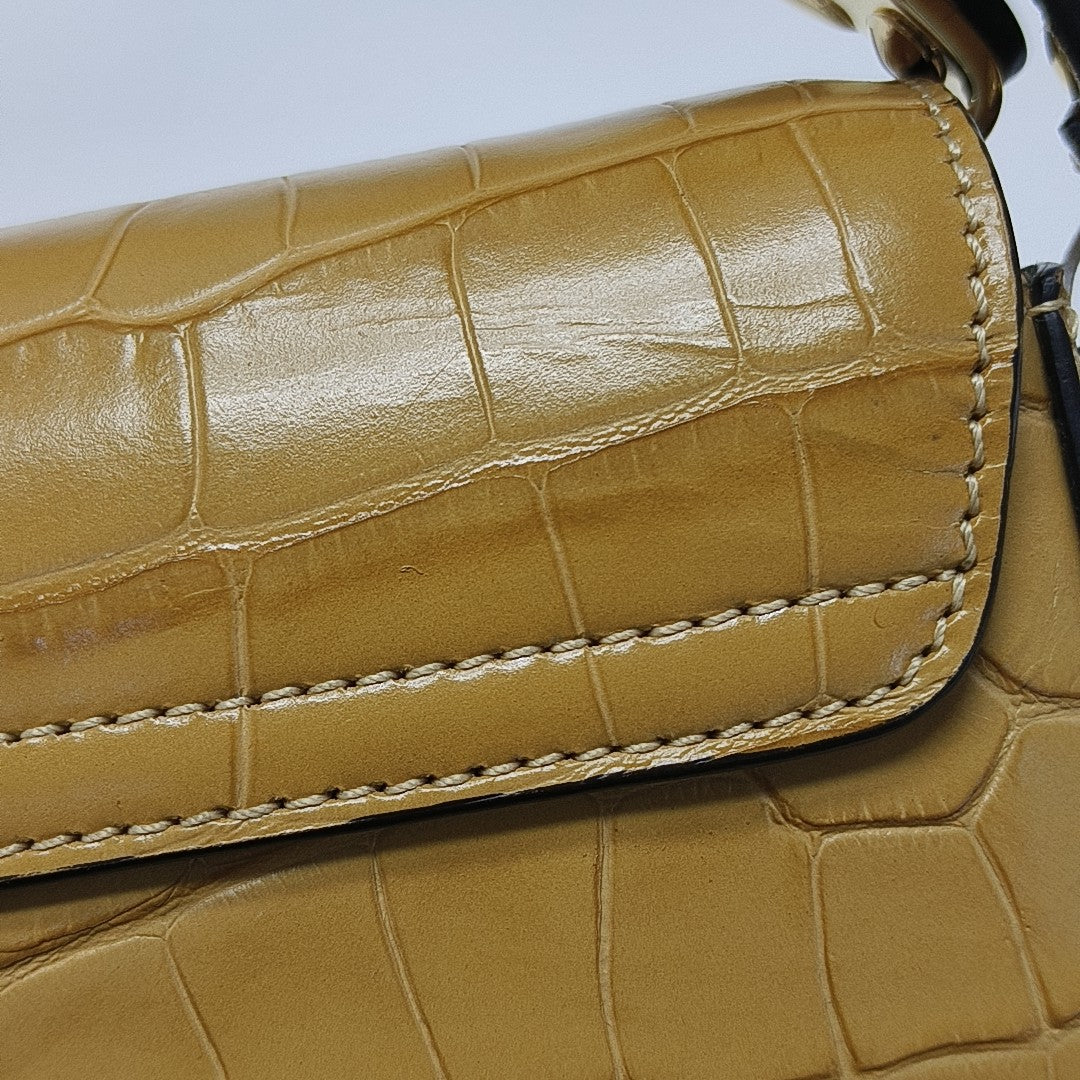 Chloé C Calfskin Yellow