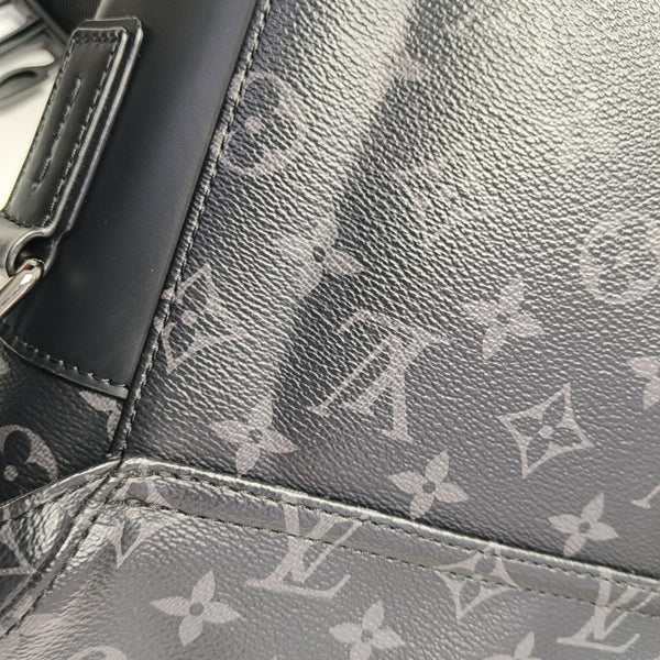 VOYAGER PM Monogram Coated Canvas Black