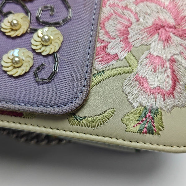 Fabric Shoulder Bag Multicolor