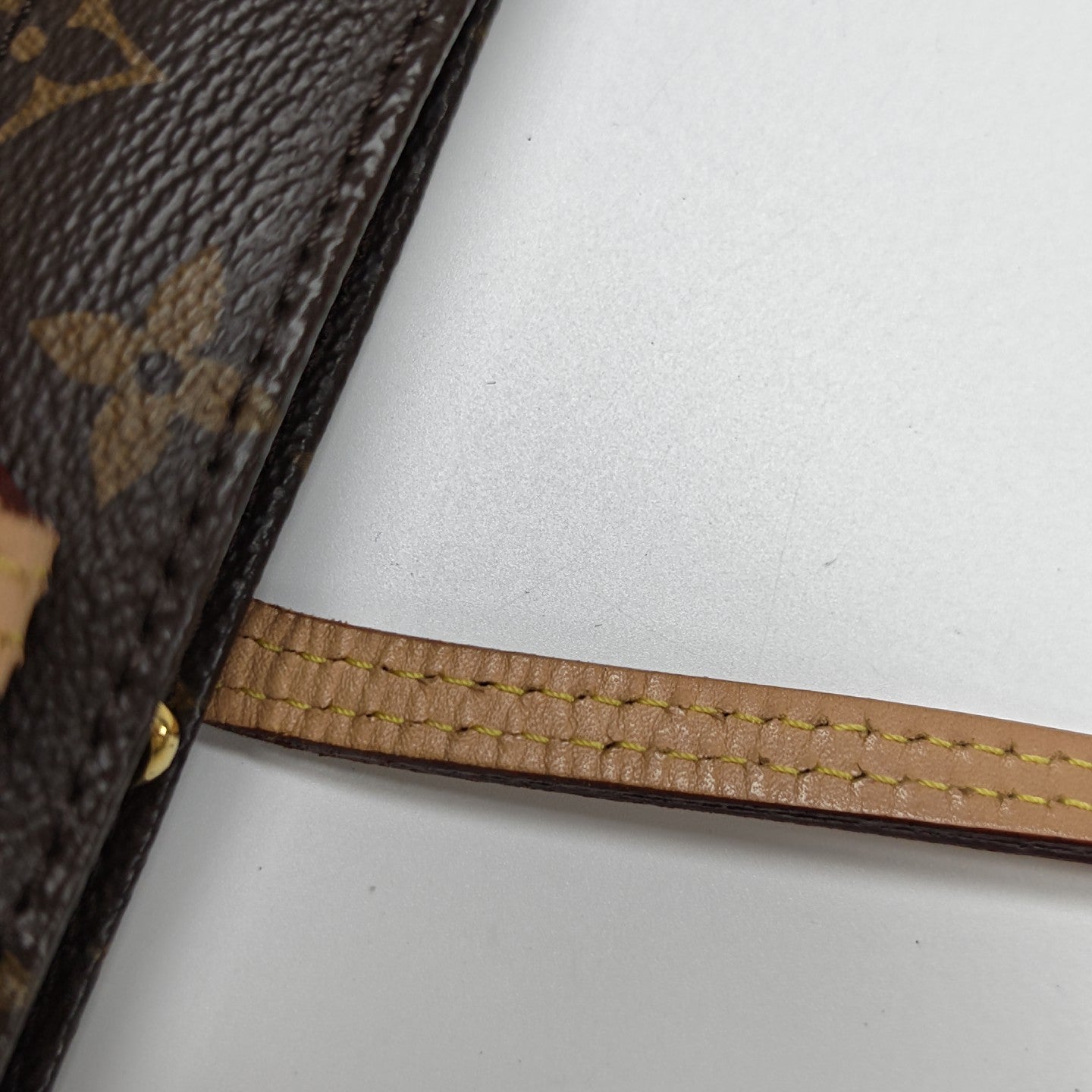 CARRY IT Monogram Coated Canvas Brown