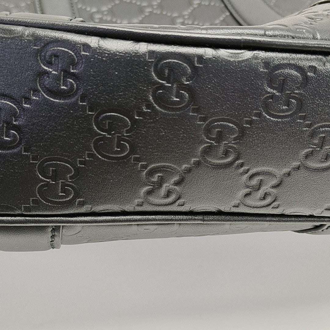 Signature Monogram Calfskin Black