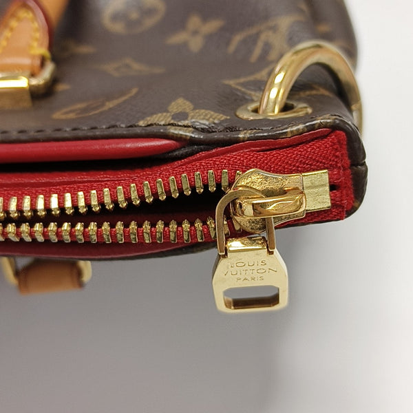 PALLAS BB Monogram Coated Canvas Brown