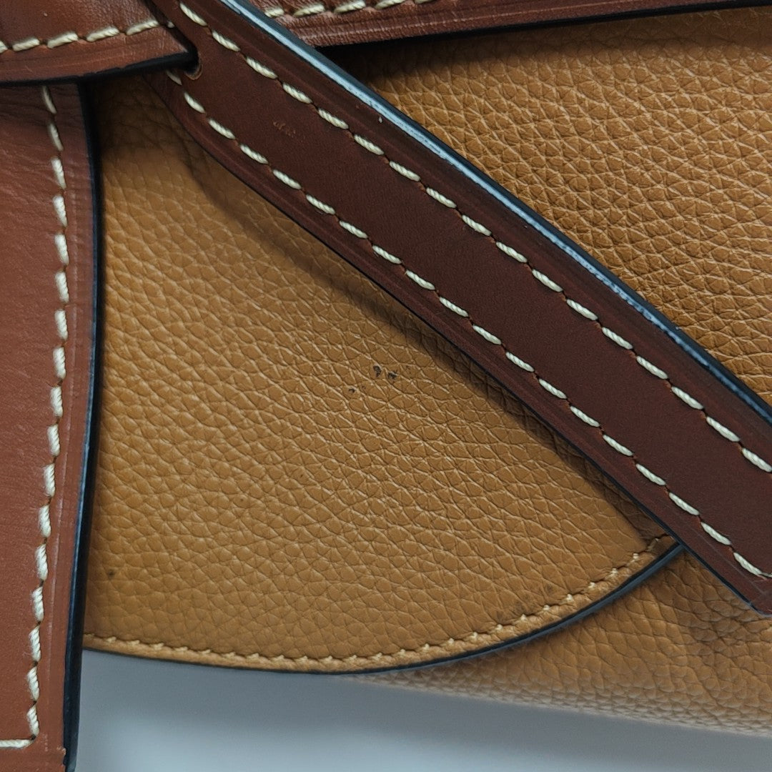 Gate Small Calfskin Brown
